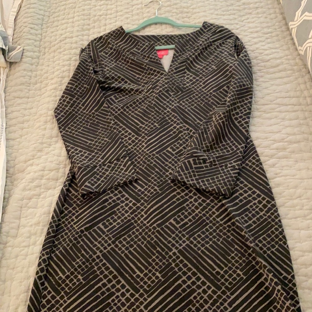 Black and Tan tunic Britt Dress